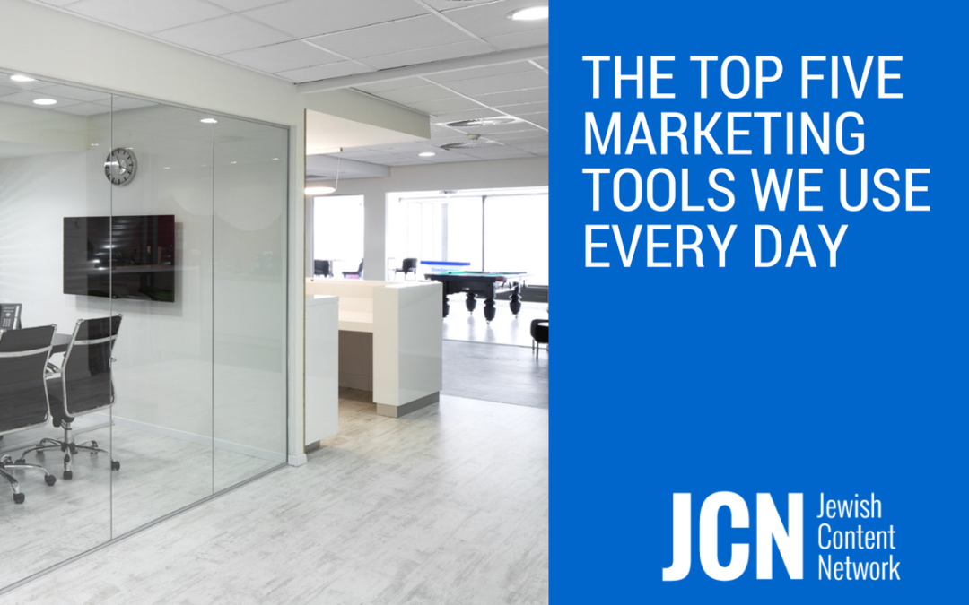 The Top Marketing Tools We Use Every Day